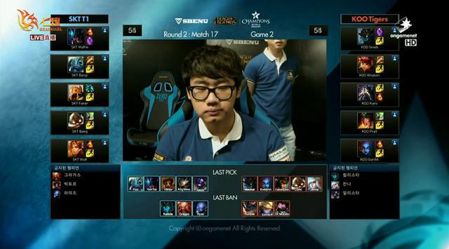 LOL韓國OGN聯賽SKT繼續(xù)13連勝 其他戰(zhàn)隊水平太低