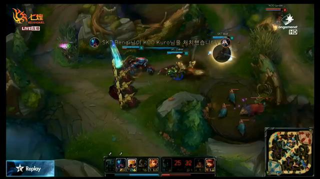 LOL韓國OGN聯賽SKT繼續(xù)13連勝 其他戰(zhàn)隊水平太低