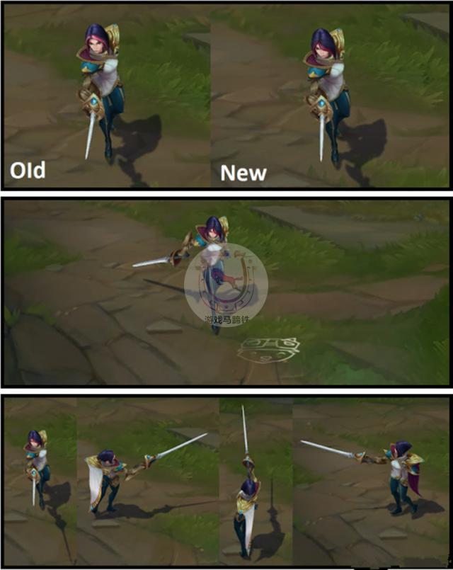 LOL美測試服：新劍姬原畫第三次修改！大媽變阿姨