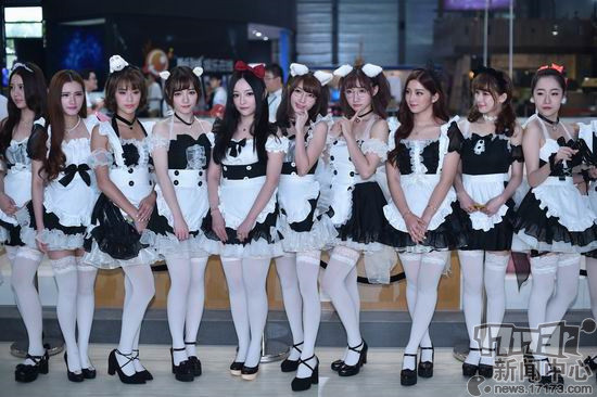 2015ChinaJoy快來仙境傳說展臺圍觀萌萌噠女仆