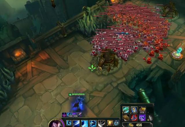 LOL超蛋疼實驗：當亞索遇到500個小兵，你猜會怎樣？