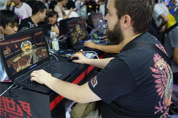 chinajoy chinajoy2015 混沌試煉 chinajoy游戲試玩 chinajoy試玩現(xiàn)場(chǎng)