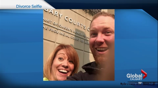 離婚快樂!一對夫婦曬離婚自拍成“網紅”