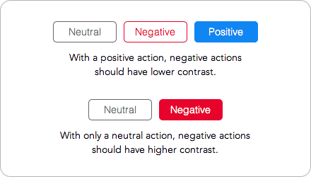 如何通過按鍵顏色的對比來引導用戶