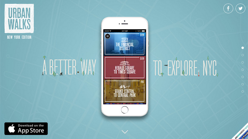 獨辟蹊徑!20個精巧走心的單頁滾動網(wǎng)頁設(shè)計案例