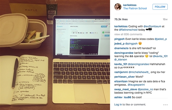 胸大腰細腿長的維秘超模 竟是女程序員