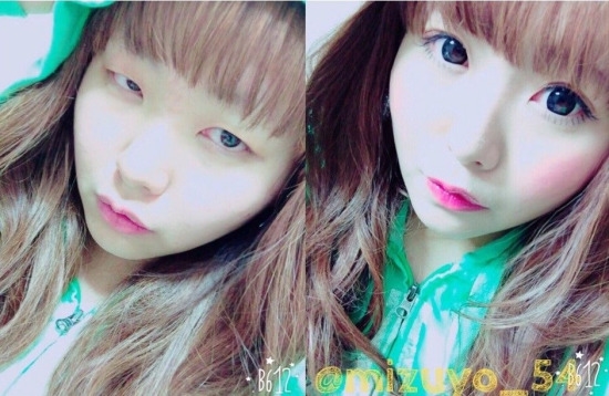 日本妹子化妝“秒”變女神獲贊 網友求指點