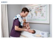 扎克伯格“第一次為女兒換尿布”：190萬網友點贊