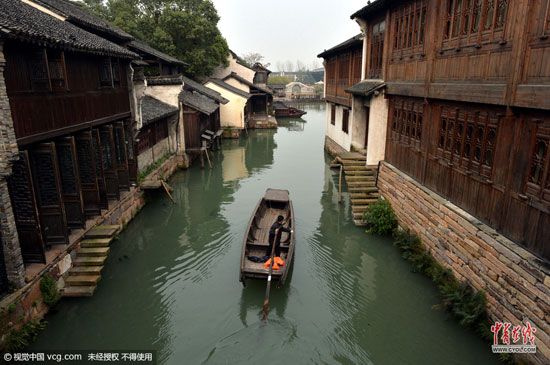 烏鎮景區小橋流水，靜候八方來賓。(圖片作者：李震宇)