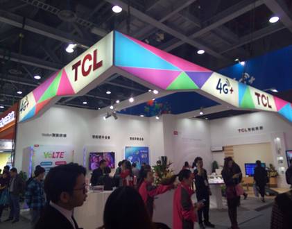 領跑4G+,TCL通訊攜VoLTE終端出席移動大會