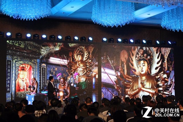 光學(xué)變焦拍攝佛像頭部