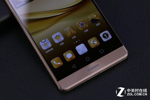 精湛設(shè)計(jì)與工藝 華為Mate8摩卡金版圖賞