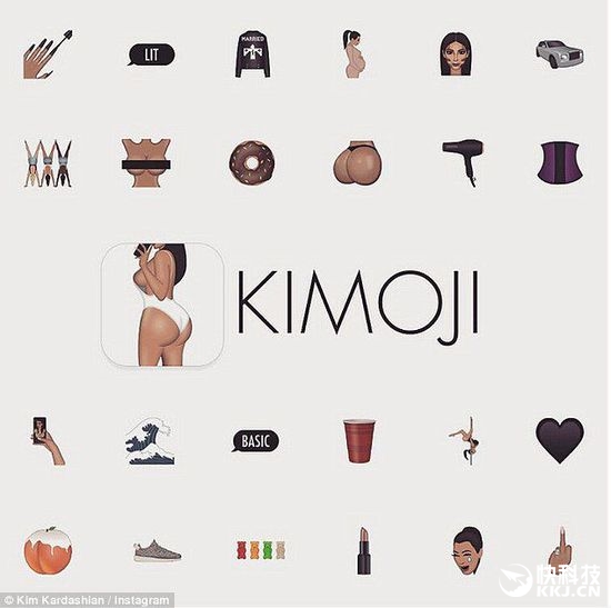 卡戴珊推了個巨臀表情：引爆蘋果App商店