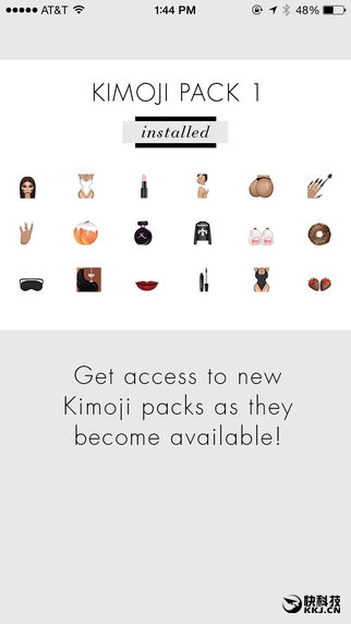 卡戴珊推了個巨臀表情：引爆蘋果App商店