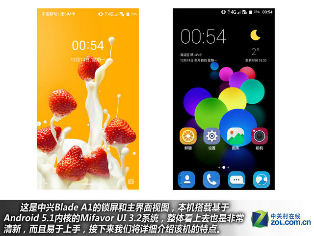 全民指紋全網通 中興Blade A1購機手冊