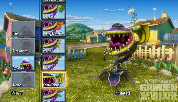 植物大戰僵尸花園戰爭之墓地模式防守