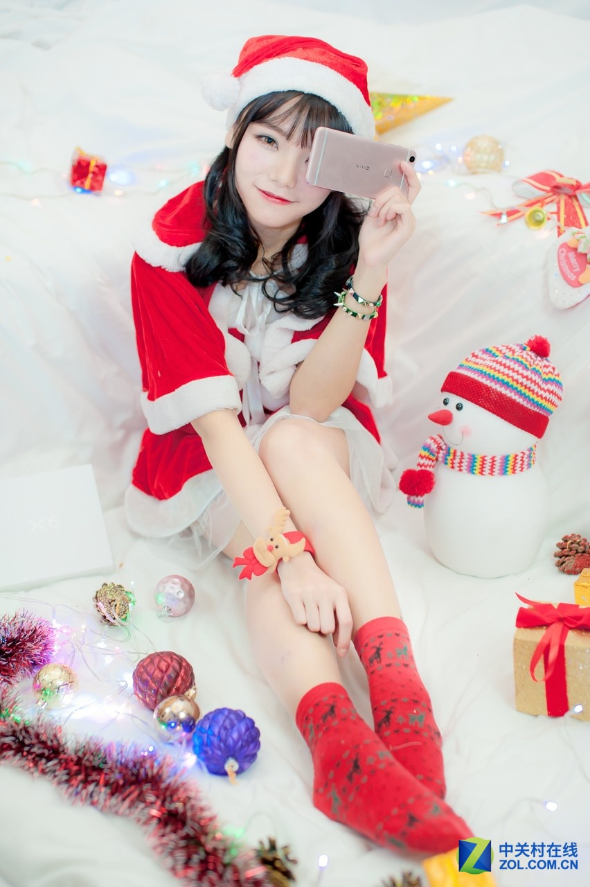 萌妹紙攜vivo X6&X6Plus陪你過圣誕