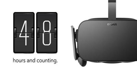 Oculus Rift后天零點開始預定：這也太快了！