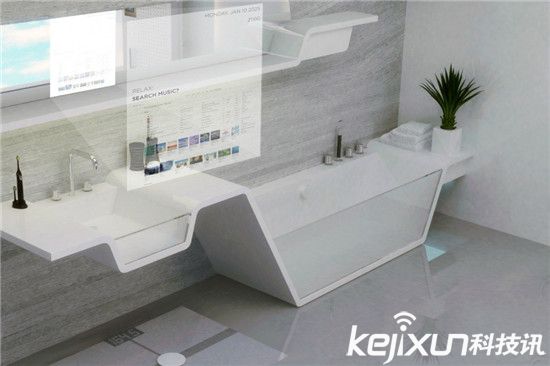 未來衛生間長什么樣:地磚稱重 鏡子掃描健康