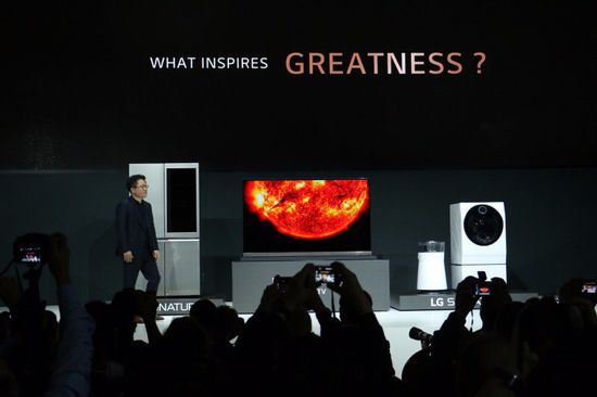 LG新品曝光 50大圖領略CES發布會現場