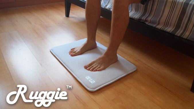 起床神器:地毯鬧鐘 踩上去才停止