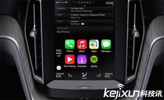 智能汽車操作系統競爭激烈 蘋果CarPlay獲得領先