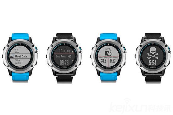 佳明發(fā)布怪獸級(jí)防水運(yùn)動(dòng)手表Quatix 3  售價(jià)599.99美元