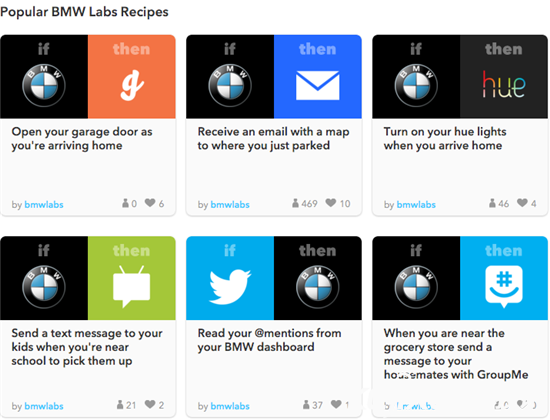 寶馬智能汽車最新最有趣的服務:一切智能連接!