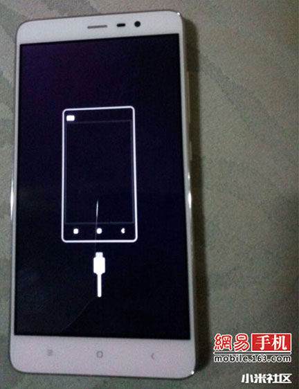 全網通紅米Note3升級后變磚圖