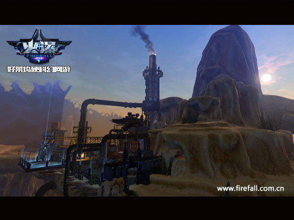 科幻網游火瀑新地圖曝光暢游未來美景