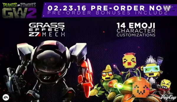 植物大戰(zhàn)僵尸花園戰(zhàn)爭2新角色再曝光 