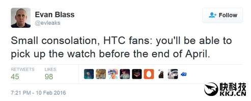 HTC發力!One智能手表4月底前推出 或亮相MWC