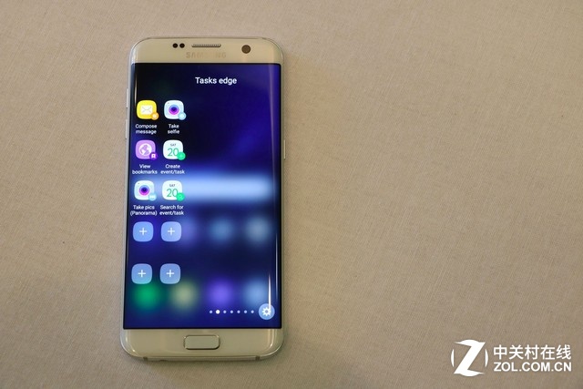 三星S7 edge換裝 側(cè)面屏幕到底能干啥