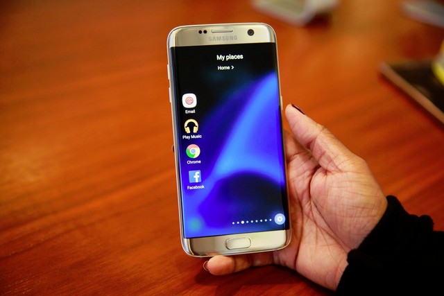 豐富曲面功能 三星Galaxy S7 Edge真機圖賞