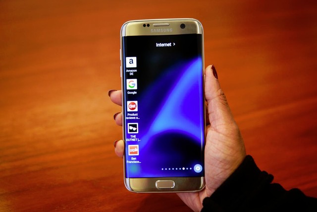 豐富曲面功能 三星Galaxy S7 Edge真機圖賞