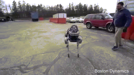 波士頓動(dòng)力公司的機(jī)器狗