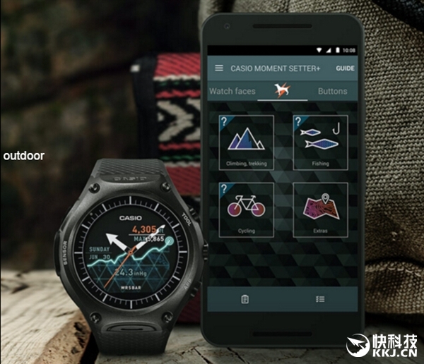 3300元!卡西歐首款智能表上市:續航一整月