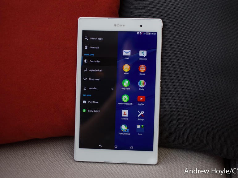 比iPhone6更纖薄 索尼Xperia Z3平板圖賞
