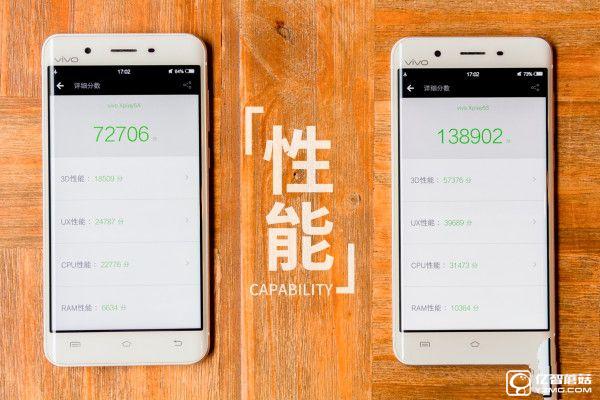 一代力作vivo Xplay5標準版&旗艦版對比評測