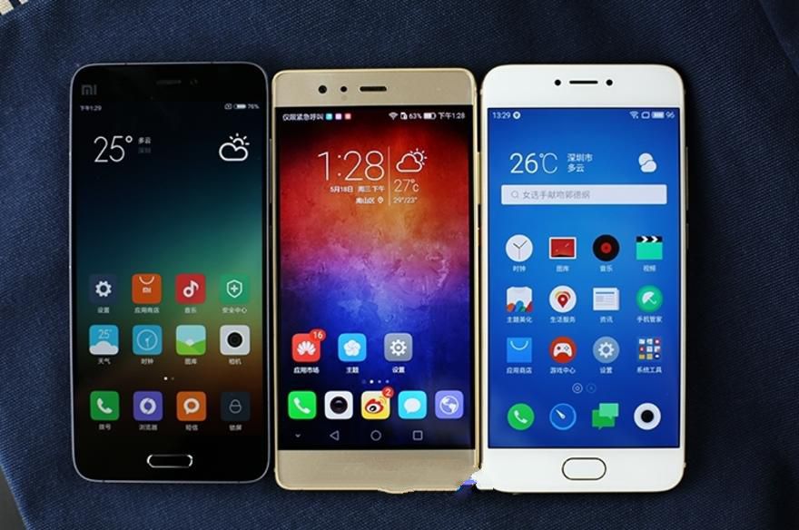 小米5/華為P9/魅族PRO 6三機橫評