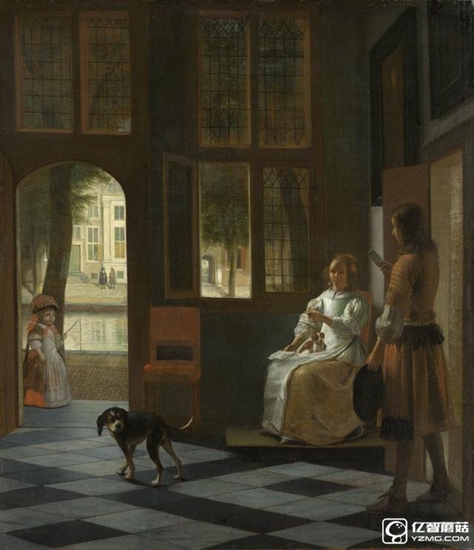 蘋(píng)果<a href=/mobile/ target=_blank class=infotextkey>手機(jī)</a>穿越了?庫(kù)克說(shuō)這幅1670年的畫(huà)里有iPhone