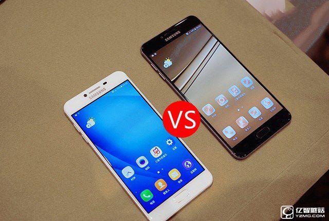 三星C5和C7哪個好？三星Galaxy C5與C7區別對比