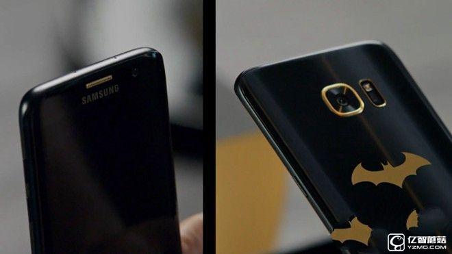 三星S7 Edge蝙蝠俠版和普通版有什么區別?對比圖賞