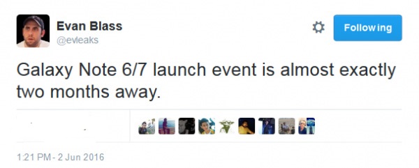 三星Note6/7發(fā)布時(shí)間鎖定8月初 機(jī)皇將臨！