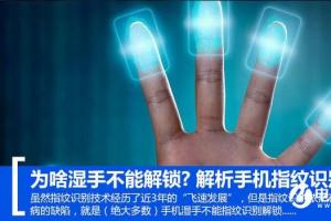 為啥濕手不能解鎖？解析手機(jī)指紋識別原理