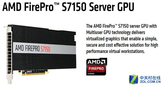 專注虛擬環境 AMD FirePro S7150評測
