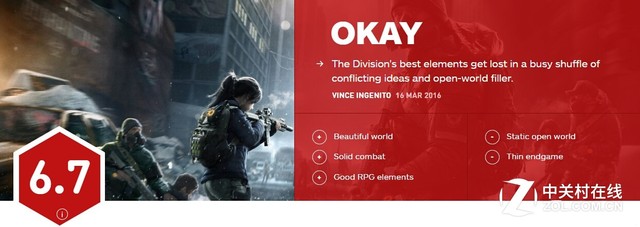 年度話題大作 全境封鎖N卡性能需求分析