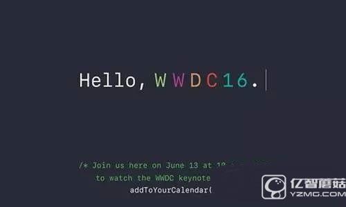 WWDC 2016一張圖看懂:iOS 10領銜四大系統更新