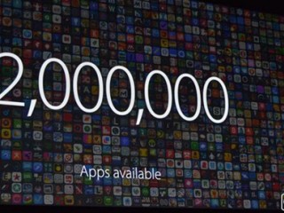 蘋果公布App Store數據 應用數量超200萬款