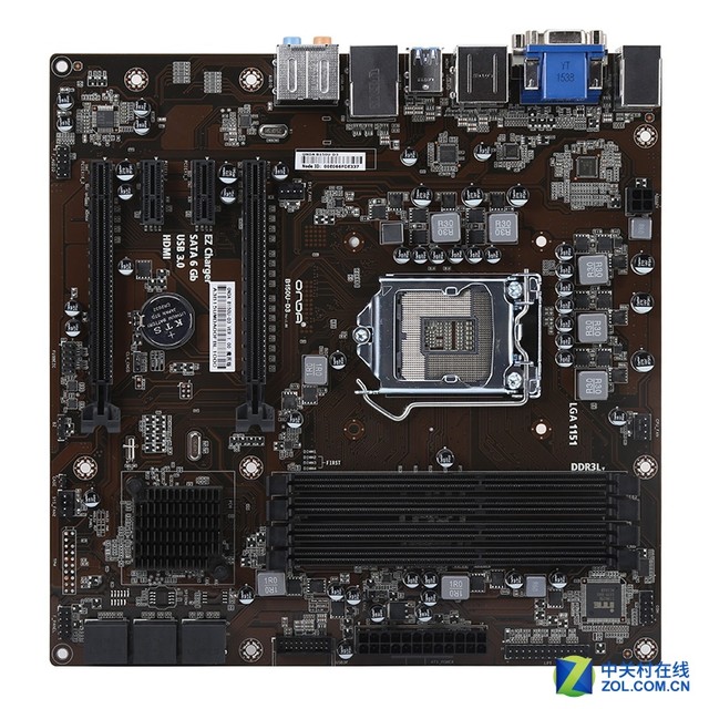 B150大板低價上市 昂達B150U-D3僅499元